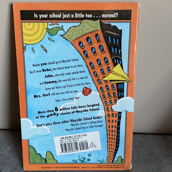 🍏3/$15🍏 Louis Sachar  Wayside School Books - Picture 2 of 4
